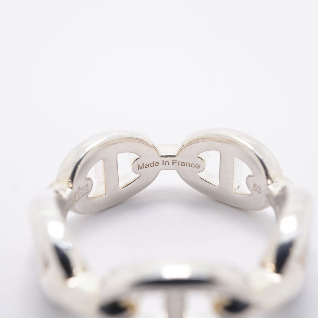 Hermes Ring Enchainee Chaine D'ancre 925 Sterling Silver — view 5