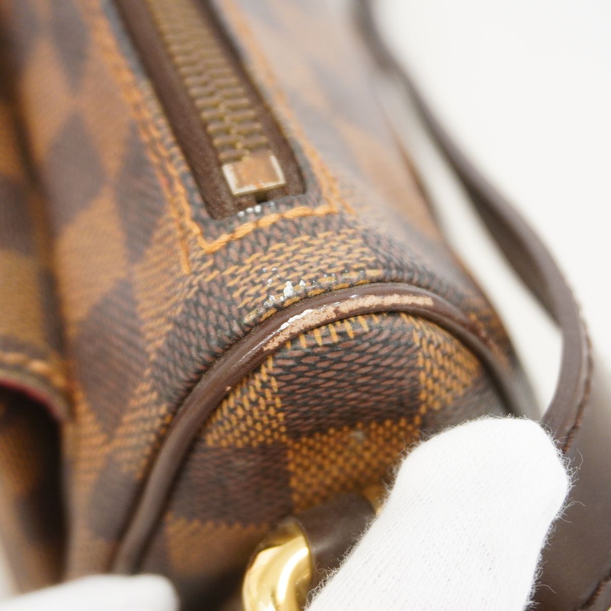 Louis Vuitton Shoulder Bag Damier Ravello GM Ebene — view 7