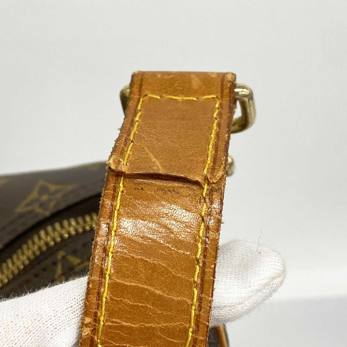Louis Vuitton Boston Bag Monogram Keepall Bandouliere 45 Brown — view 8
