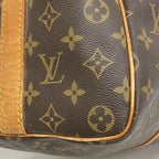 Louis Vuitton Boston Bag Monogram Keepall Bandouliere 45 Brown — view 7