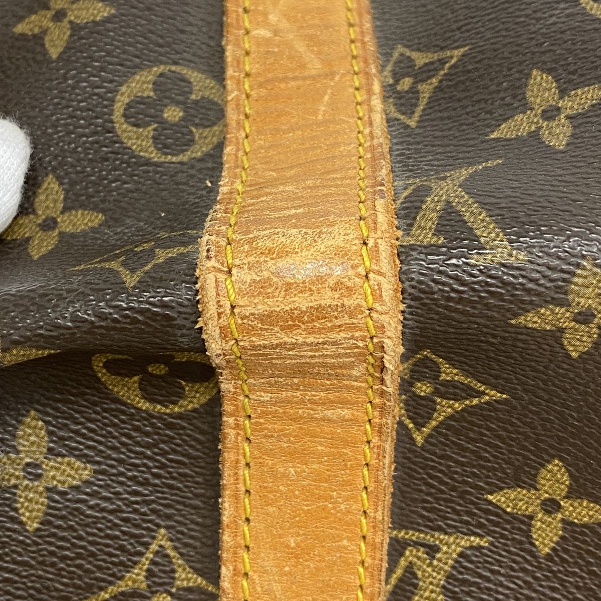 Louis Vuitton Boston Bag Monogram Keepall Bandouliere 45 Brown — view 6