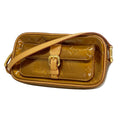 Louis Vuitton Shoulder Bag Vernis Christie MM Blanc