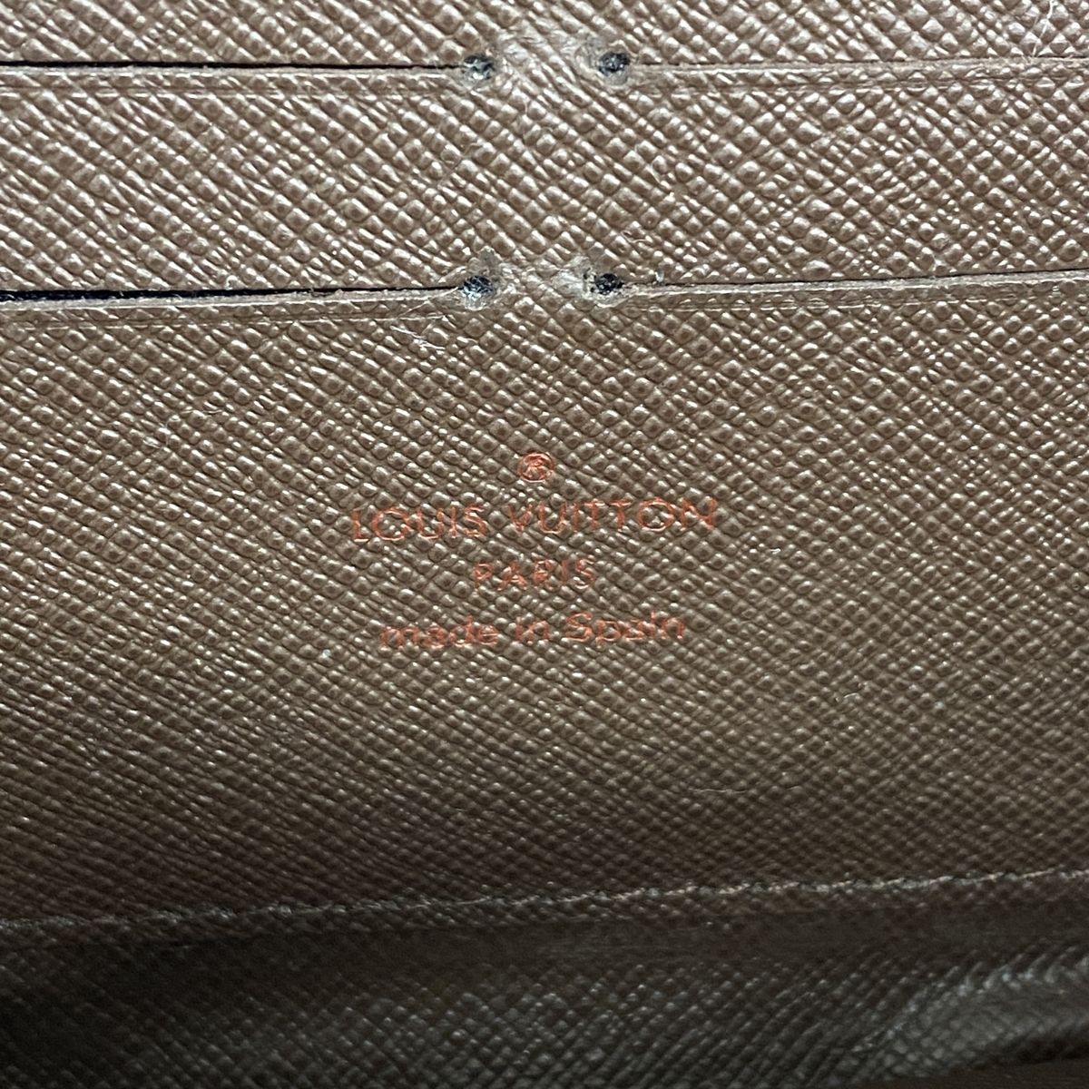 Louis Vuitton Wallet Damier Zippy Ebene — view 4
