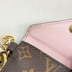 Louis Vuitton Key Holder Charm Monogram Porte Cles Kirigami Brown Keychain — view 4