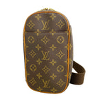 Louis Vuitton Belt Bag Monogram Pochette Gange Brown