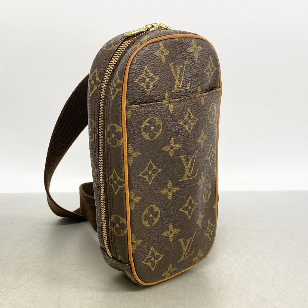 Louis Vuitton Belt Bag Monogram Pochette Gange Brown — view 2