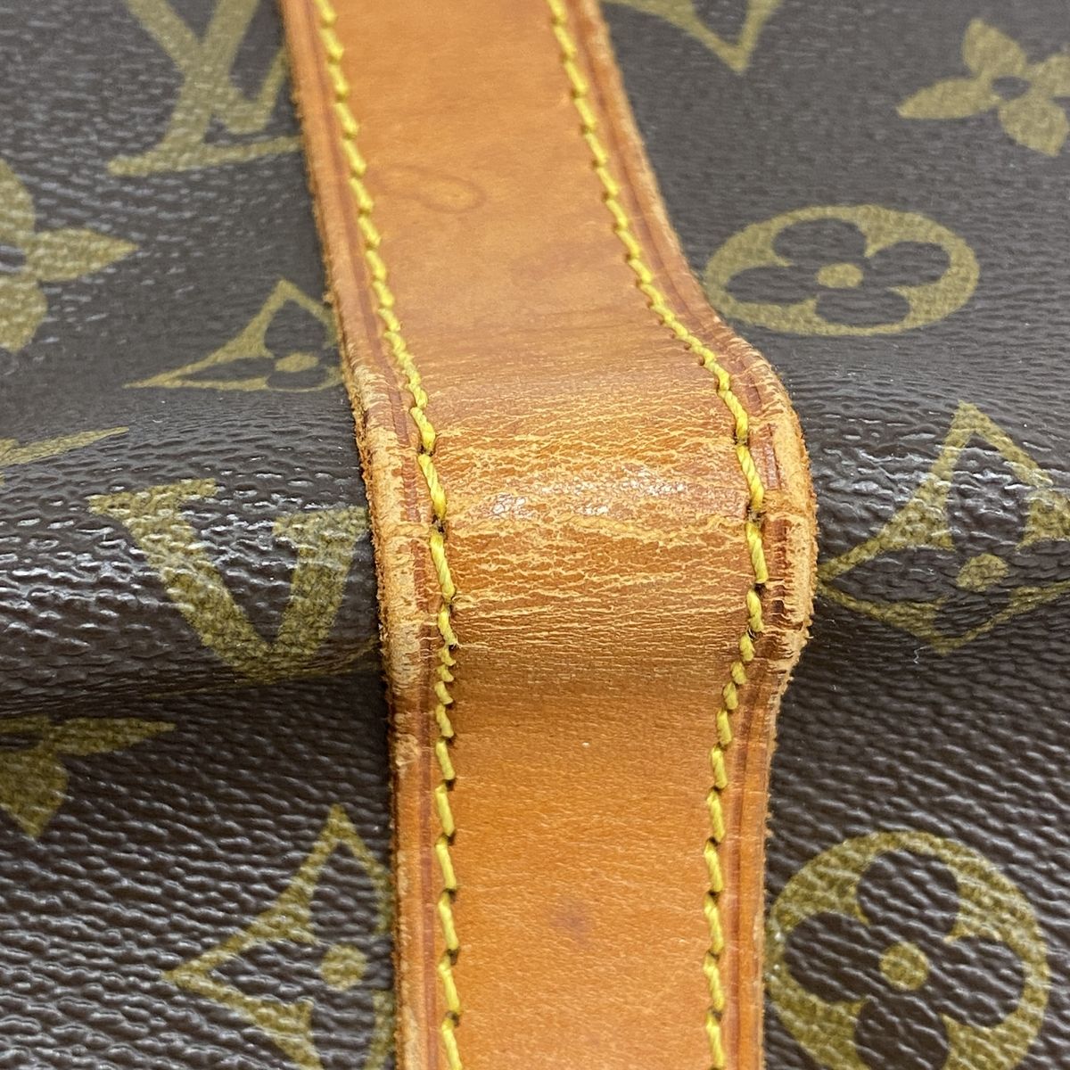 Louis Vuitton Boston Bag Monogram Keepall 45 Brown — view 6