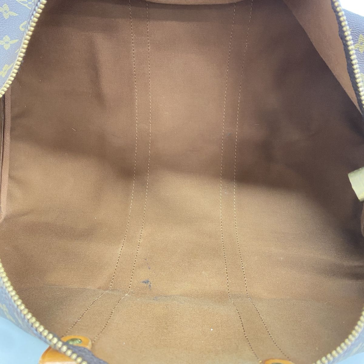 Louis Vuitton Boston Bag Monogram Keepall 45 Brown — view 4