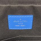 Louis Vuitton Shoulder Bag Damier Graphite Giant Alpha Messenger Blue Black — view 5