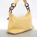 Chanel Handbag Caviar Leather Beige Gold — view 2