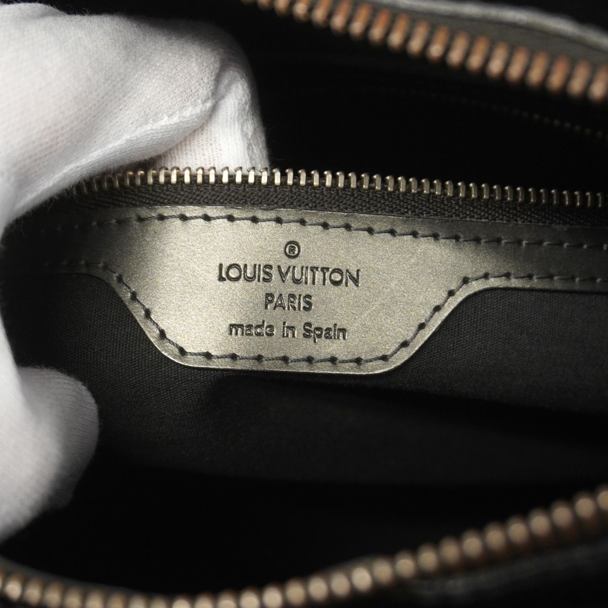 Louis Vuitton Tote Monogram Matt Stockton Noir — view 5