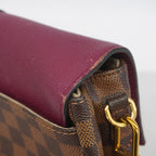 Louis Vuitton Shoulder Bag Damier Clapton Raisin Ebene — view 8