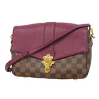 Louis Vuitton Shoulder Bag Damier Clapton Raisin Ebene