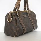 Gucci Handbag GG Supreme Brown Gold — view 2