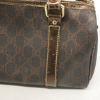 Gucci Handbag GG Supreme Brown Gold — view 8