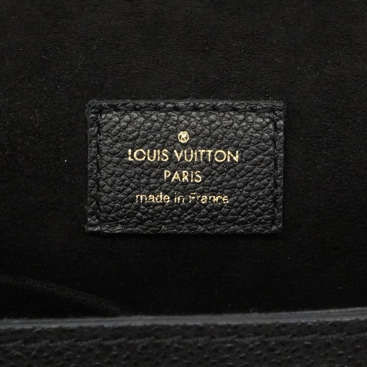 Louis Vuitton Shoulder Bag Monogram Empreinte Juno Noir — view 5