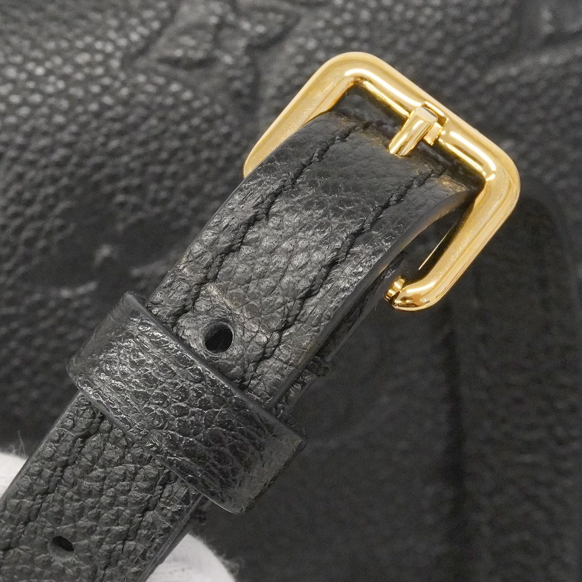 Louis Vuitton Shoulder Bag Monogram Empreinte Juno Noir — view 8