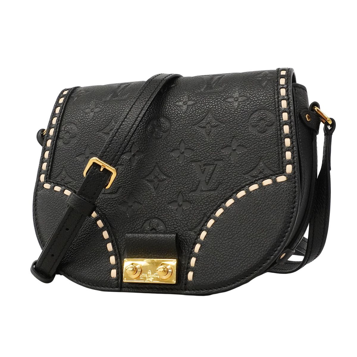 Louis Vuitton Shoulder Bag Monogram Empreinte Juno Noir