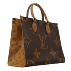 Louis Vuitton Tote Monogram Giant Reverse on the Go MM Brown 2-Way — view 2