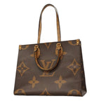 Louis Vuitton Tote Monogram Giant Reverse on the Go MM Brown 2-Way