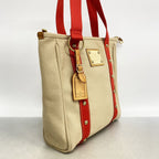 Louis Vuitton Tote Antigua Cabas MM Beige — view 2