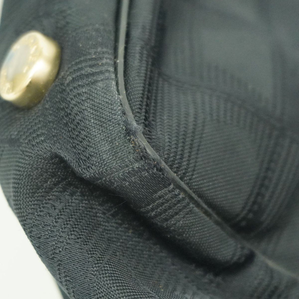 Chanel Tote New Travel Nylon Black Champagne Gold — view 6