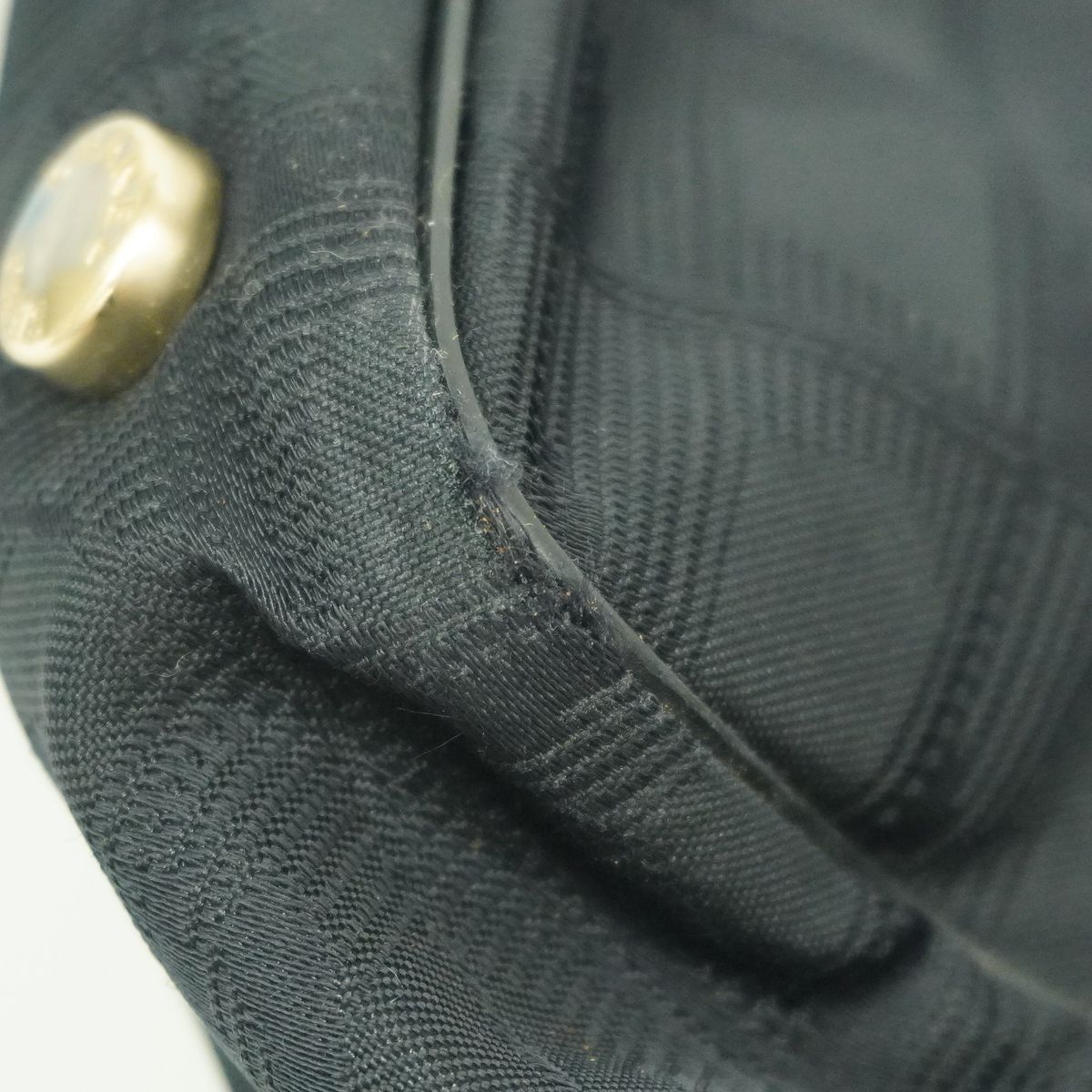 Chanel Tote New Travel Nylon Black Champagne Gold — view 6