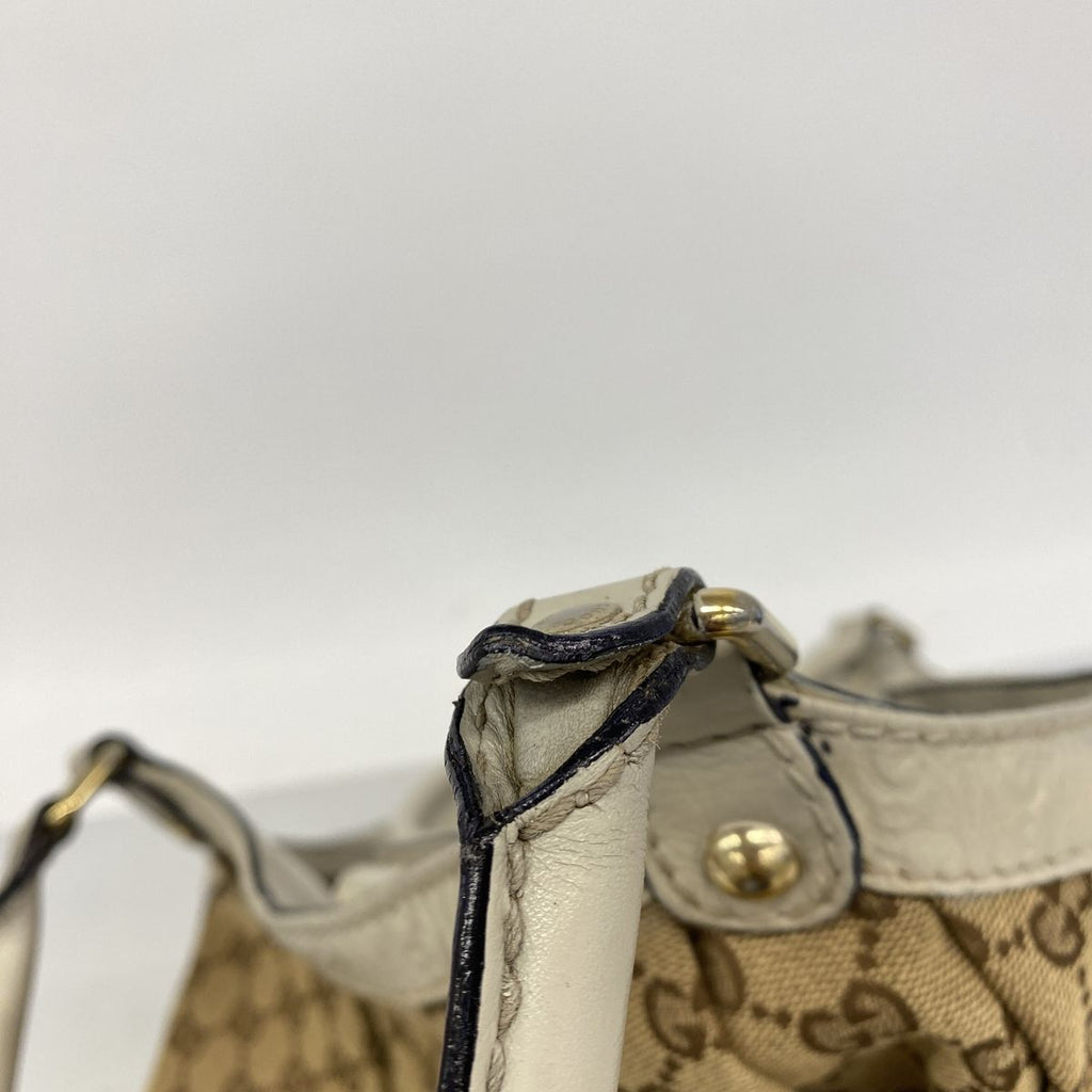 Gucci Tote GG Canvas Sukey Beige Gold — view 6