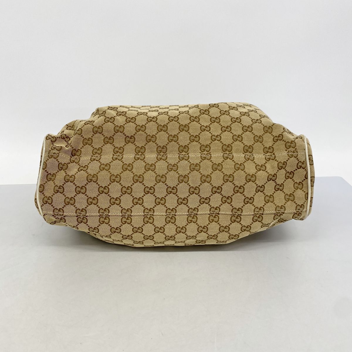 Gucci Tote GG Canvas Sukey Beige Gold — view 3