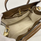Gucci Tote GG Supreme Brown Gold 2-Way — view 4