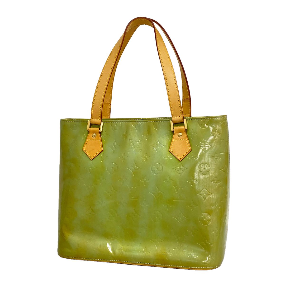 Louis Vuitton Tote Vernis Houston Baby Blue