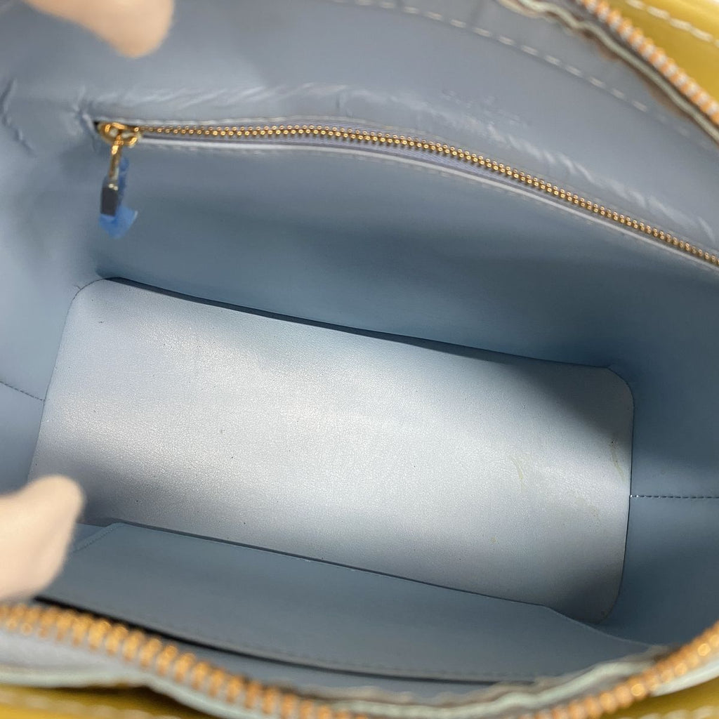Louis Vuitton Tote Vernis Houston Baby Blue — view 4