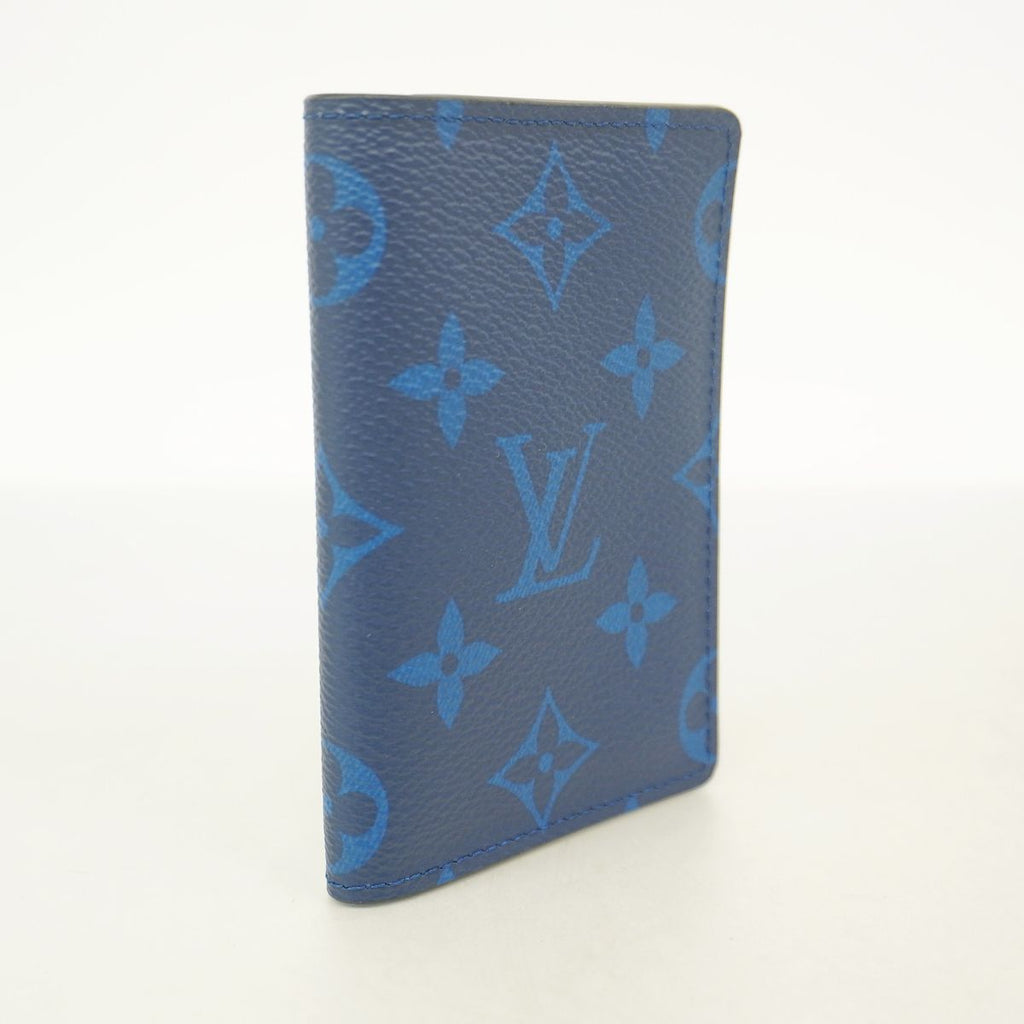 Louis Vuitton Card Case Taigarama Pocket Organizer Cobalt — view 2