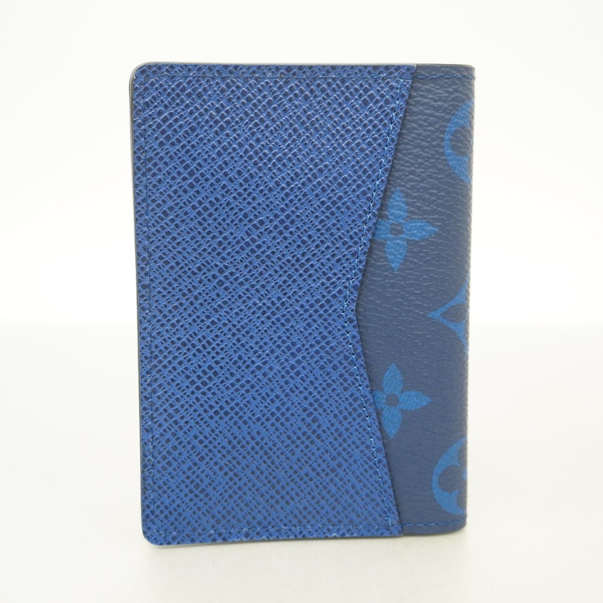 Louis Vuitton Card Case Taigarama Pocket Organizer Cobalt — view 7