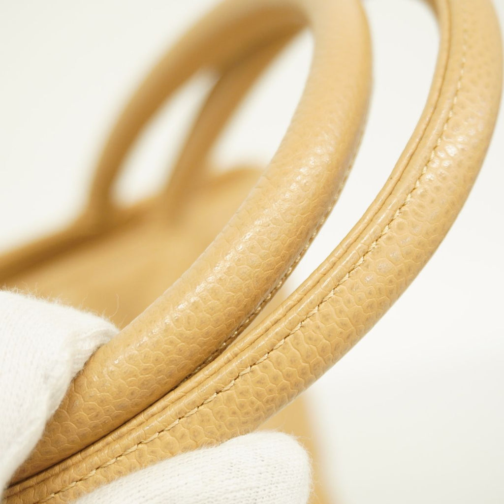Chanel Tote Reissue Caviar Leather Beige Gold — view 8