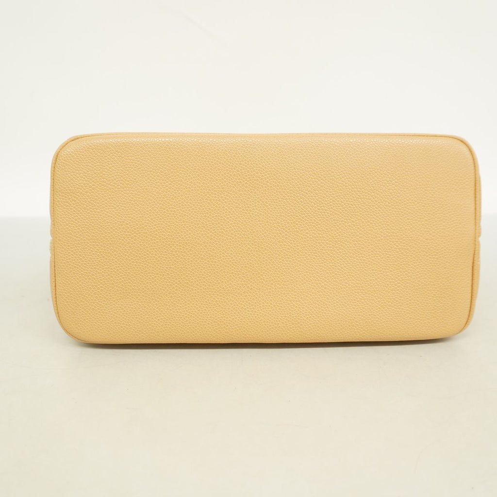 Chanel Tote Reissue Caviar Leather Beige Gold — view 3
