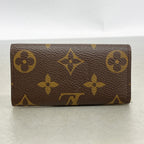 Louis Vuitton Key Case Monogram Multicles 4 Brown Key Holder Coin Purse — view 8