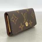 Louis Vuitton Key Case Monogram Multicles 4 Brown Key Holder Coin Purse — view 2