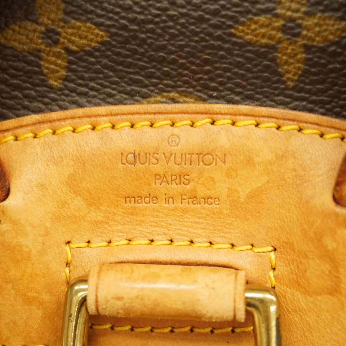 Louis Vuitton Backpack Monogram Mini Montsouris Brown — view 5