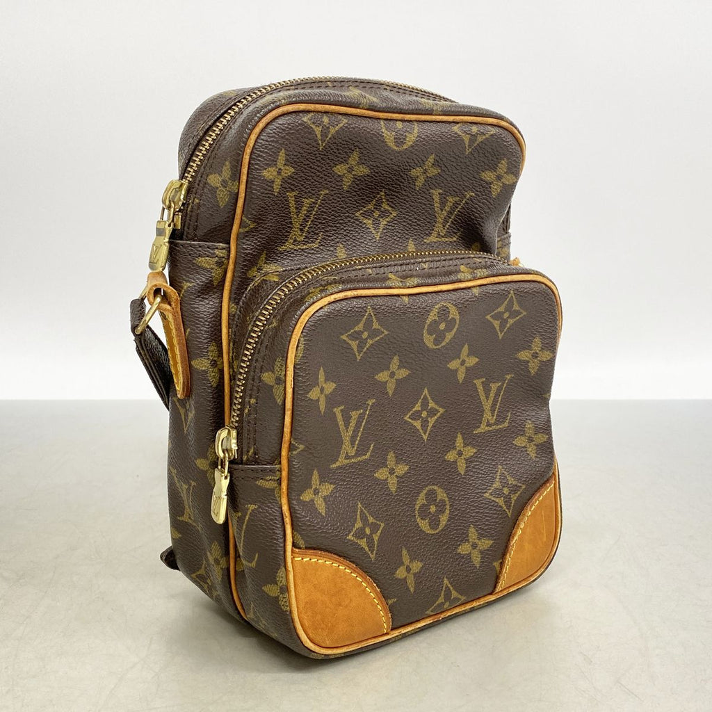 Louis Vuitton Shoulder Bag Monogram Amazon Brown — view 2