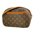 Louis Vuitton Shoulder Bag Monogram Blois Brown