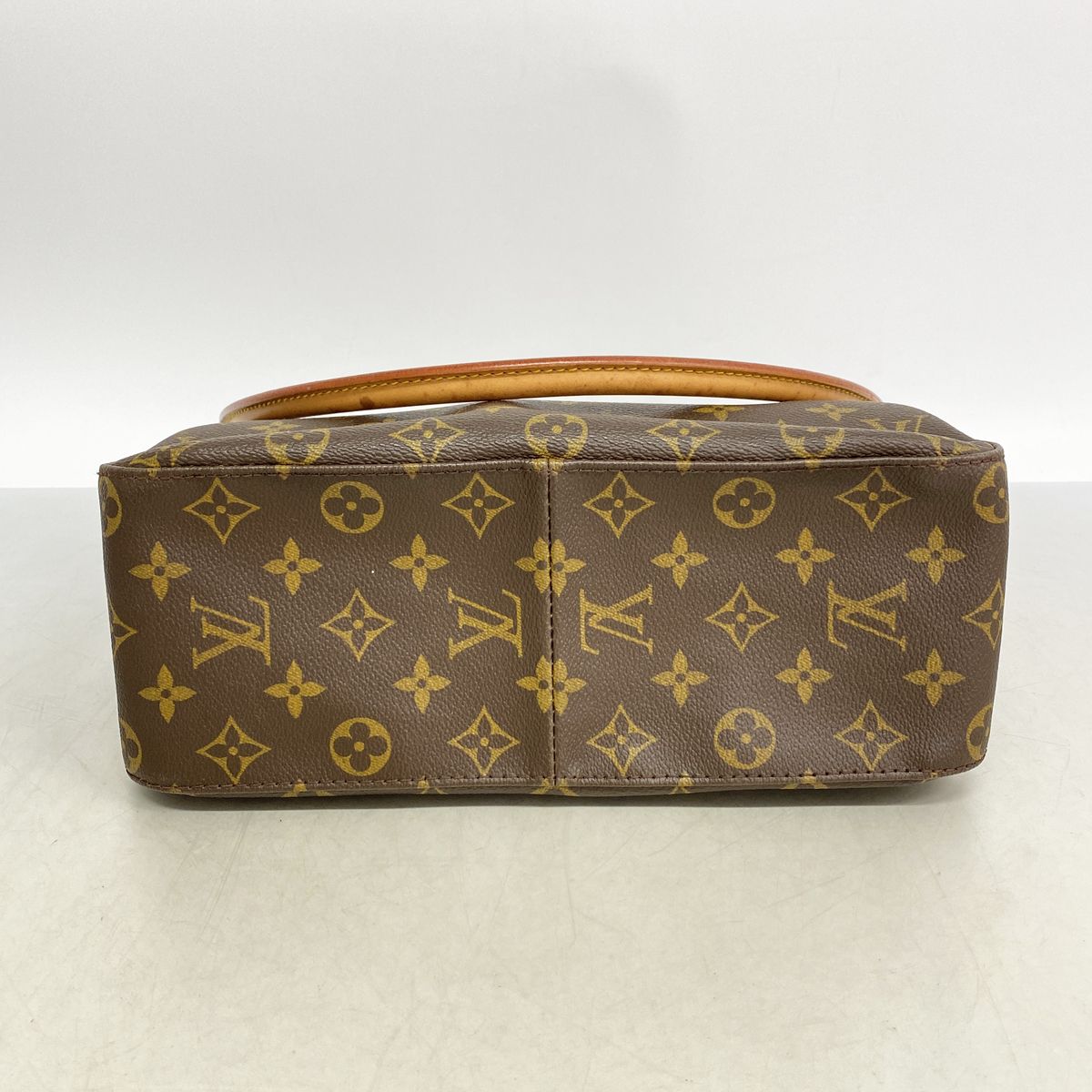Louis Vuitton Shoulder Bag Monogram Looping GM Brown — view 3
