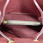 Louis Vuitton Shoulder Bag Damier Neo Noe Ebene Cherry Berry — view 4
