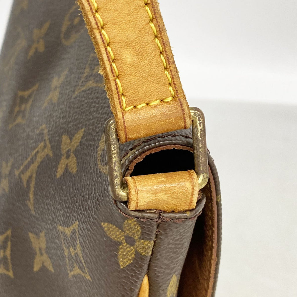 Louis Vuitton Shoulder Bag Monogram Musette Salsa Long Strap Brown — view 7