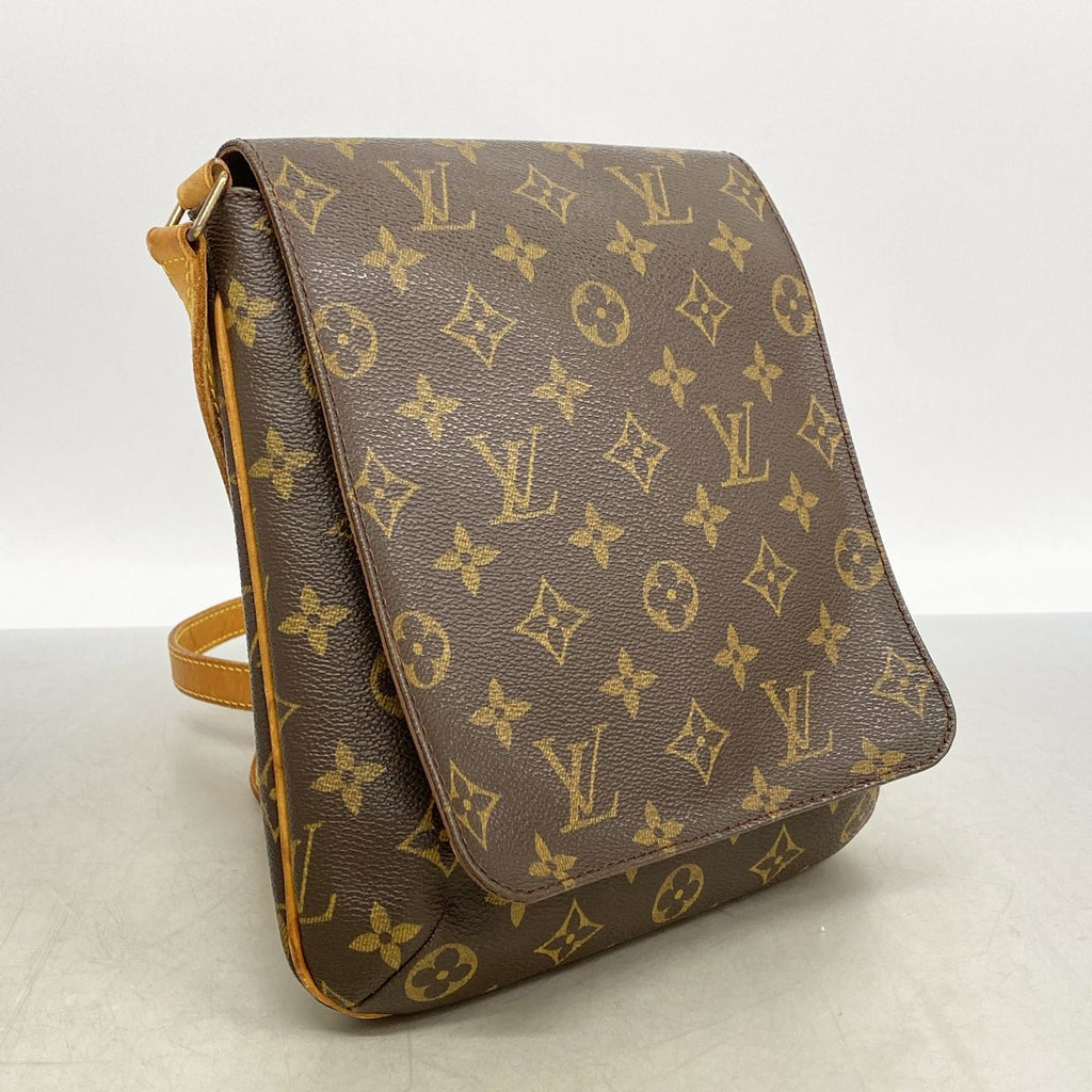Louis Vuitton Shoulder Bag Monogram Musette Salsa Long Strap Brown — view 2