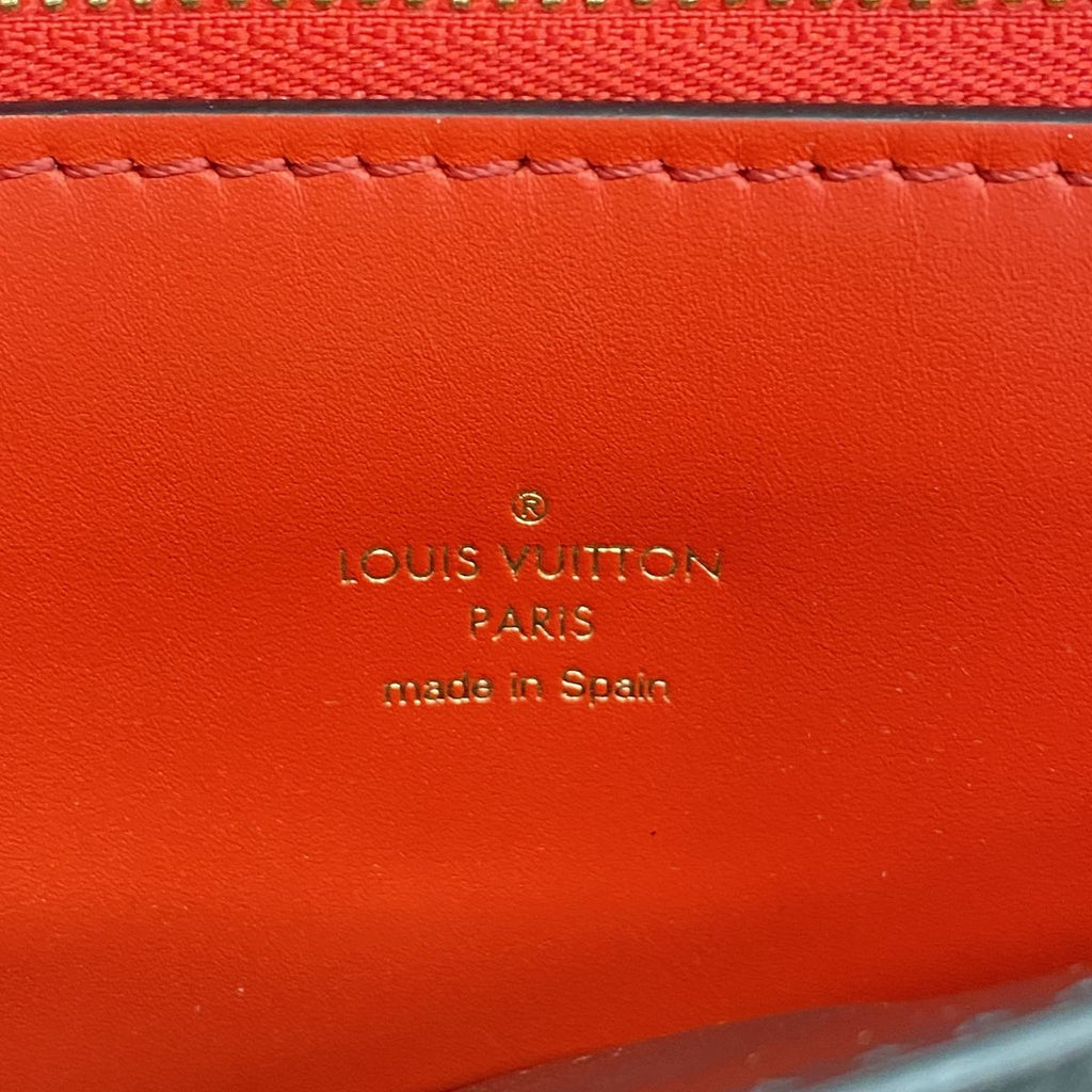 Louis Vuitton Handbag Monogram Mille Feuille Brown Red Noir 2-Way Bag — view 5