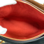 Louis Vuitton Handbag Monogram Mille Feuille Brown Red Noir 2-Way Bag — view 4