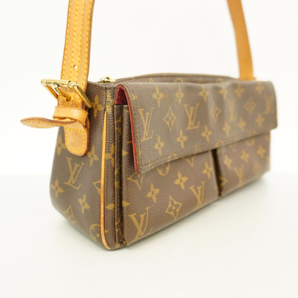 Louis Vuitton Shoulder Bag Monogram Viva-Cite MM Brown — view 2