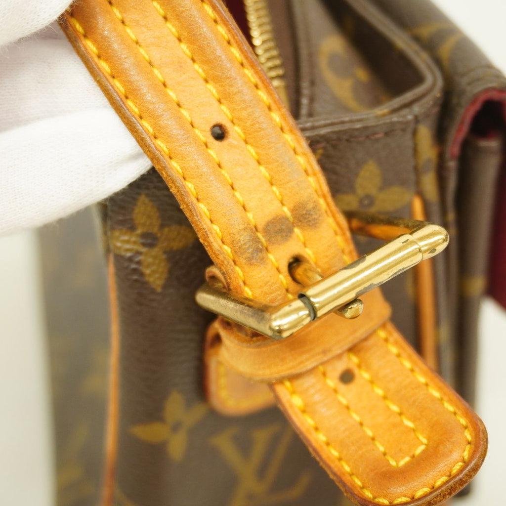 Louis Vuitton Shoulder Bag Monogram Viva-Cite MM Brown — view 8