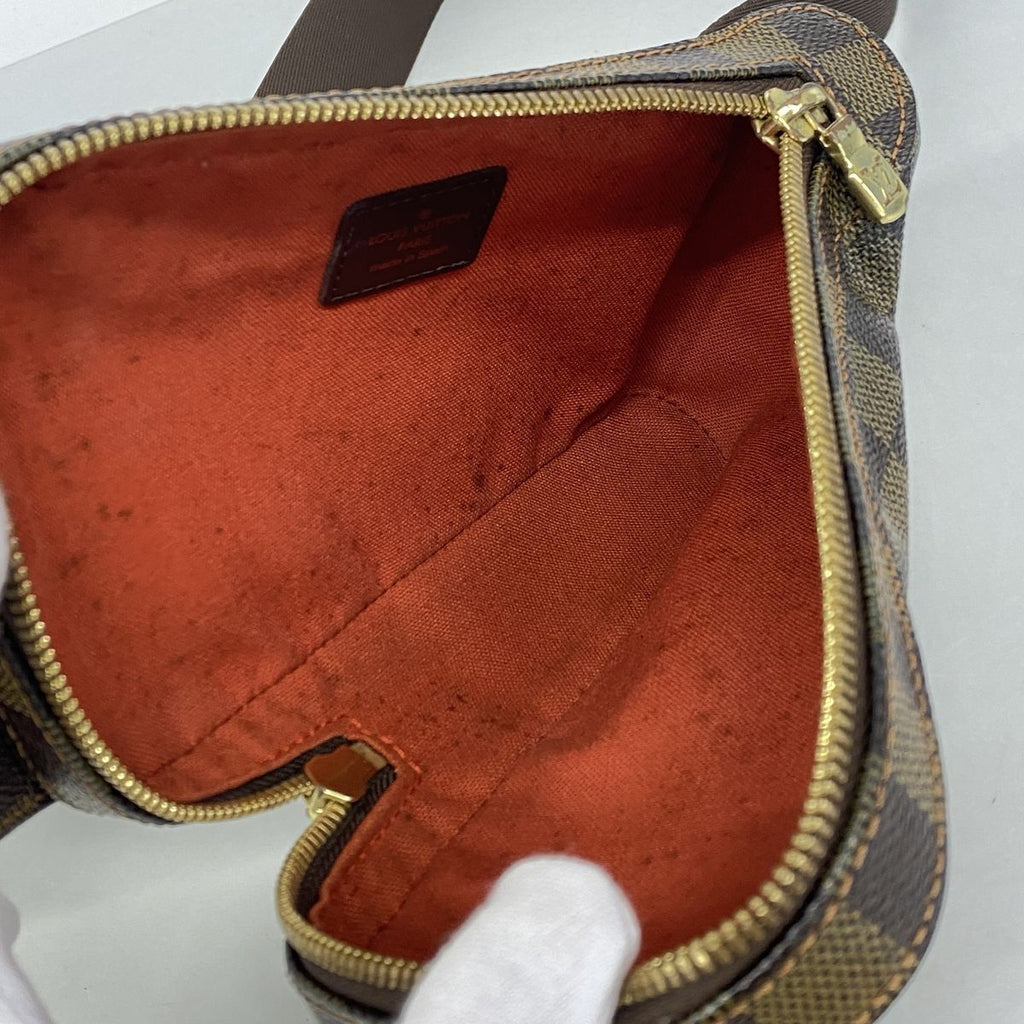 Louis Vuitton Belt Bag Damier Geronimos Ebene — view 4